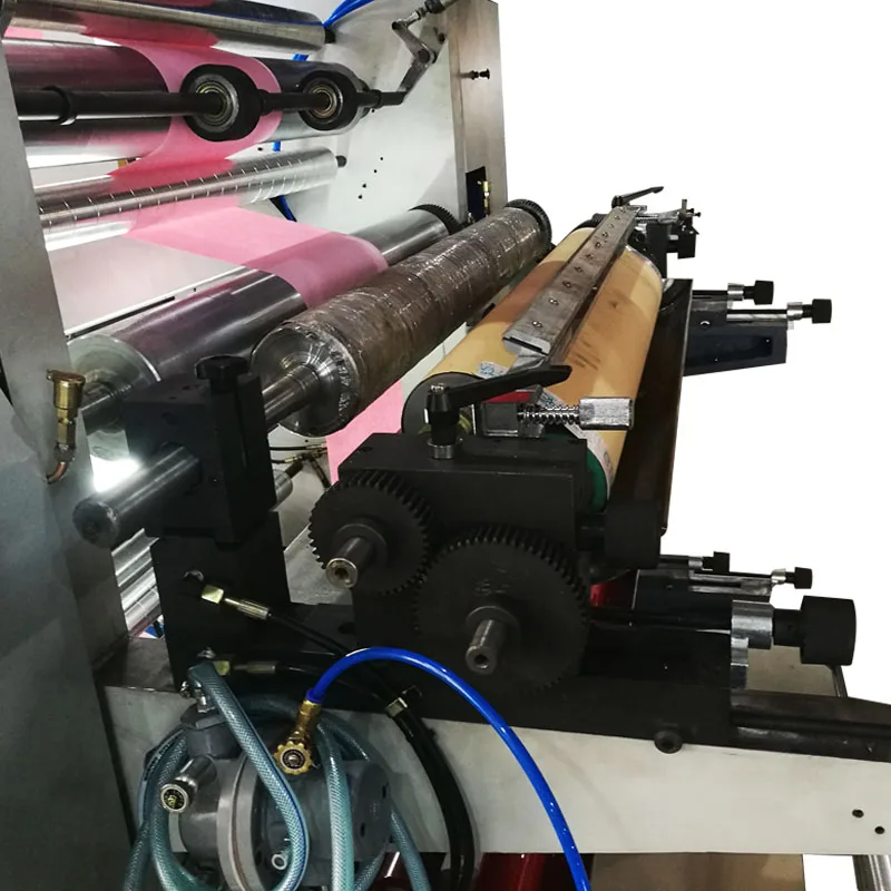 Hot selling central impression 2 4 colors Straight Gear flexo printing machine paper bag flexographic printers