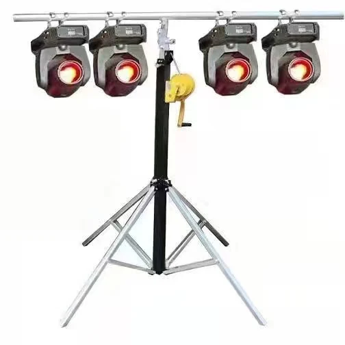 Truss System 6.5M Lift Height 250KG Loading Capacity Crank Lift Tower Stage Lighting Heavy Duty Stand  Truss Lift Tower
