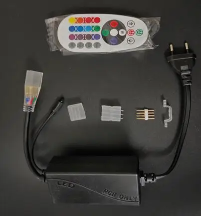 SMD 5050 2835 50M 100M Outdoor Waterproof Ip67 High Voltage 110V 220v Soft Colorful RGB LED Strip Light