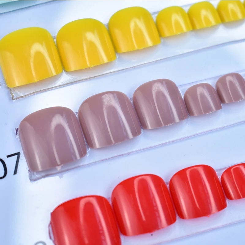Factory price artificial nails for girls false nails coffin nail tips square