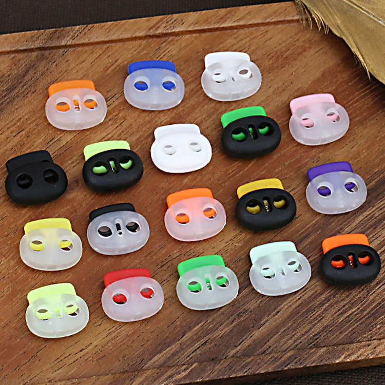 DWDP 14MM 17MM Plastic cord stopper garment trim accessories #SC01