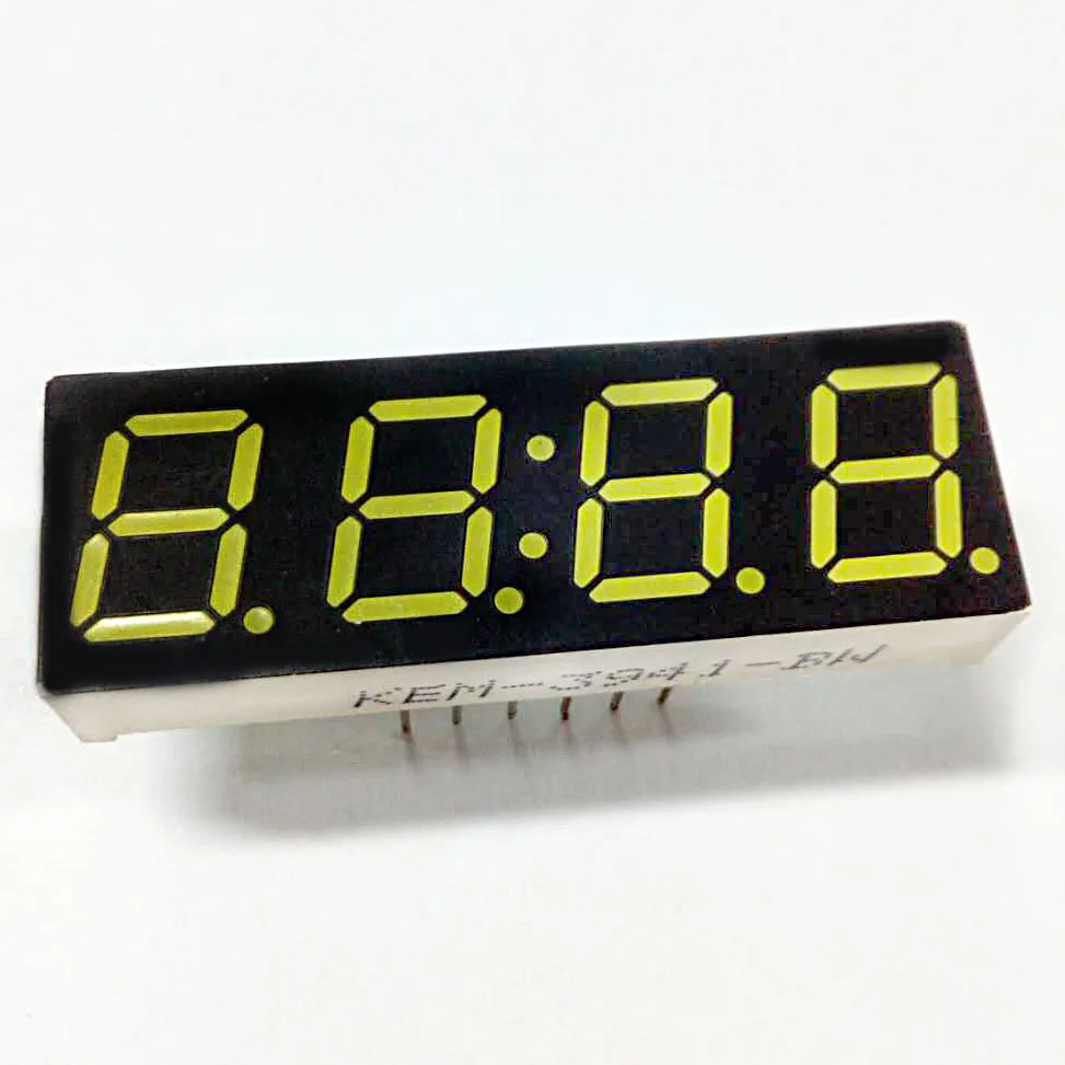 Super Red 0.39 inch seven segment led display 4 digits