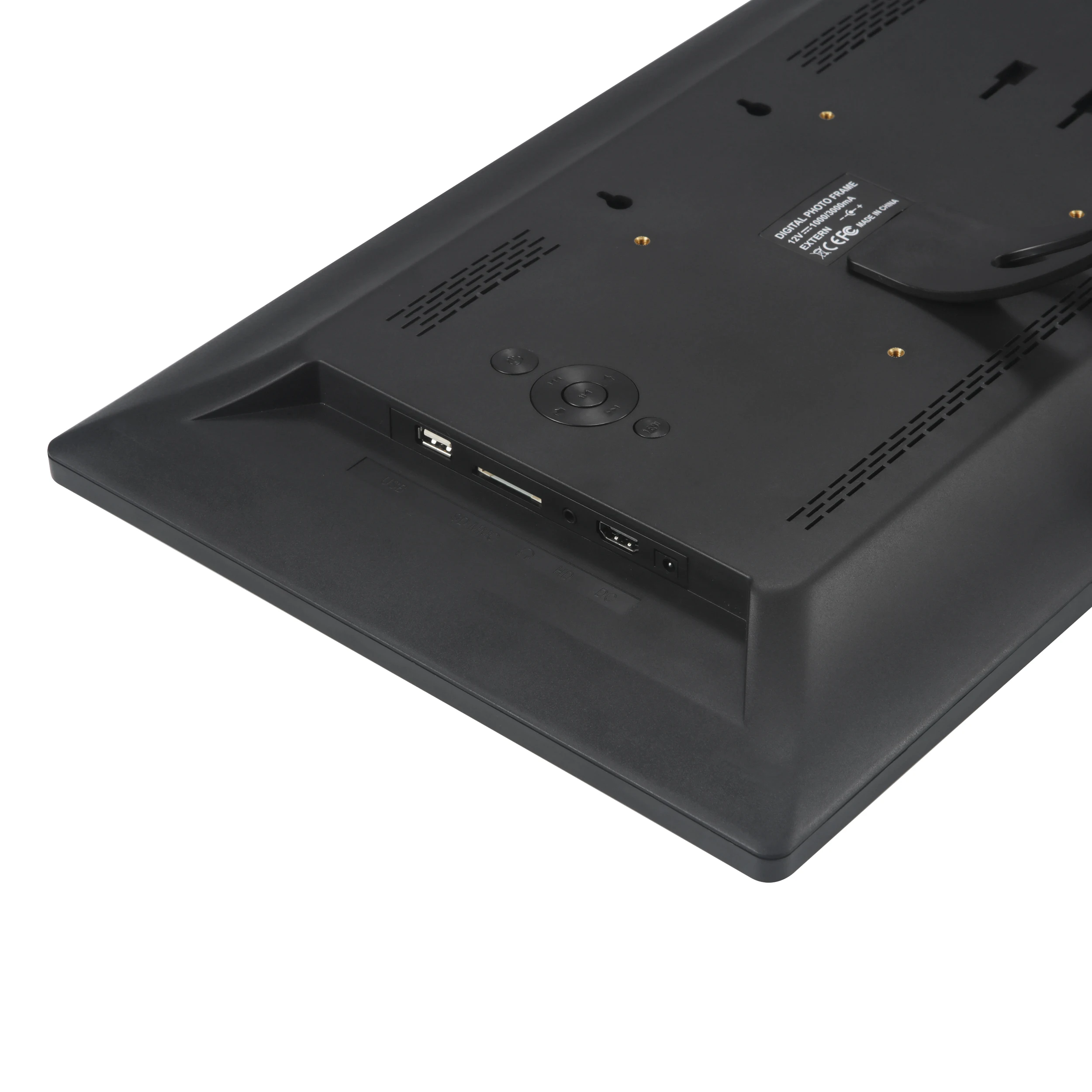 Digital frame 24V input auto play video picture loop playback support SD USB 19 inch Shelf screen display digital photo frame