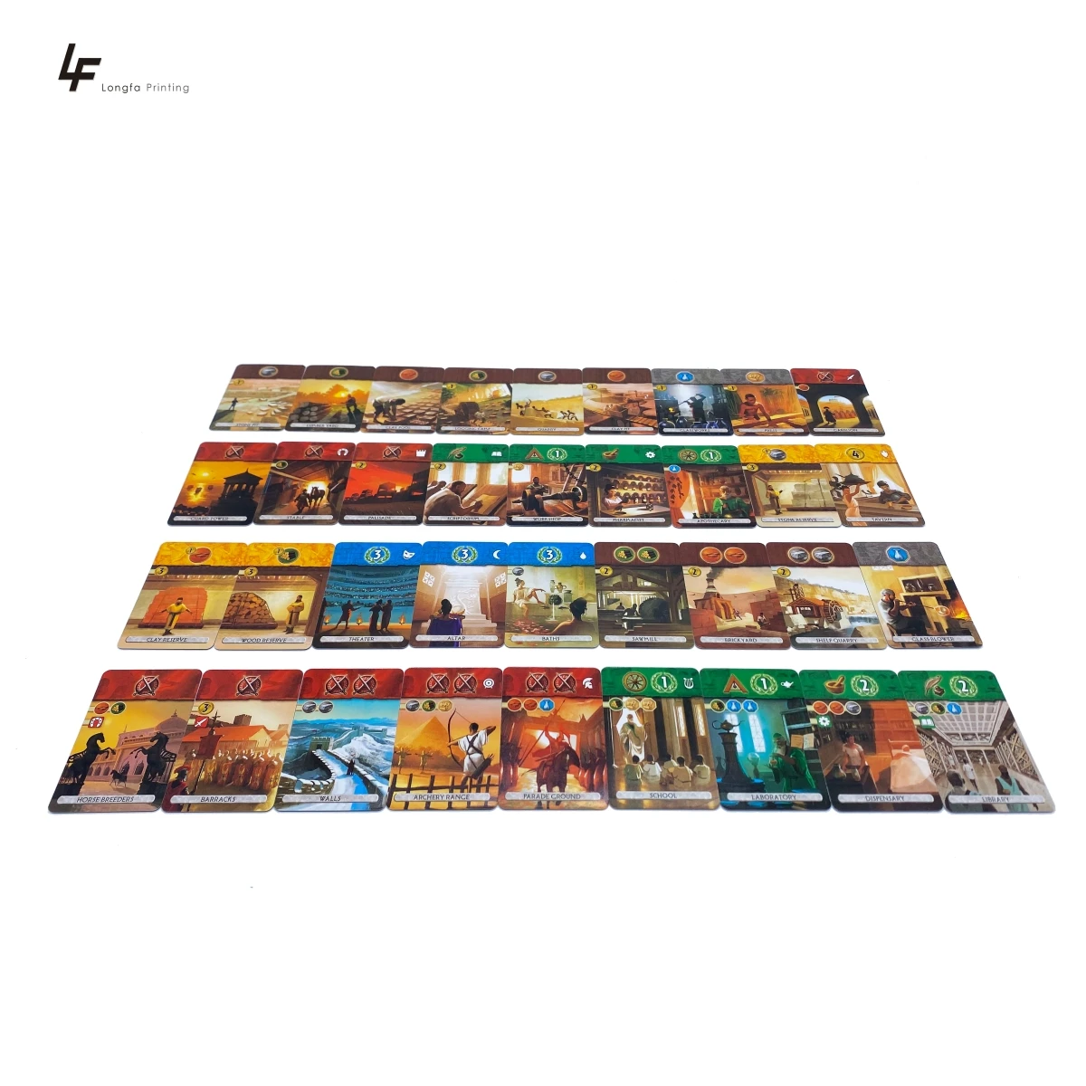 
Wholesale High quality Ludo Adult 7 Wonders Board Games With Factory Price 