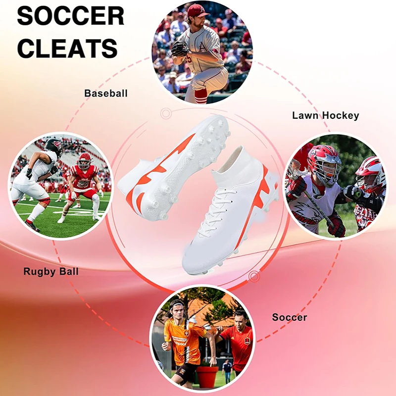 Durable High Quality Football Boots Cleats Soccer Boots Football Competition Men Women Athletic Original Soccer Shoes