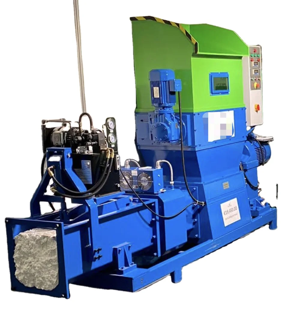 Low-energy Consumption EPE EPS Plastic Foam Cold Press Crushing Recycling Compactor Machine