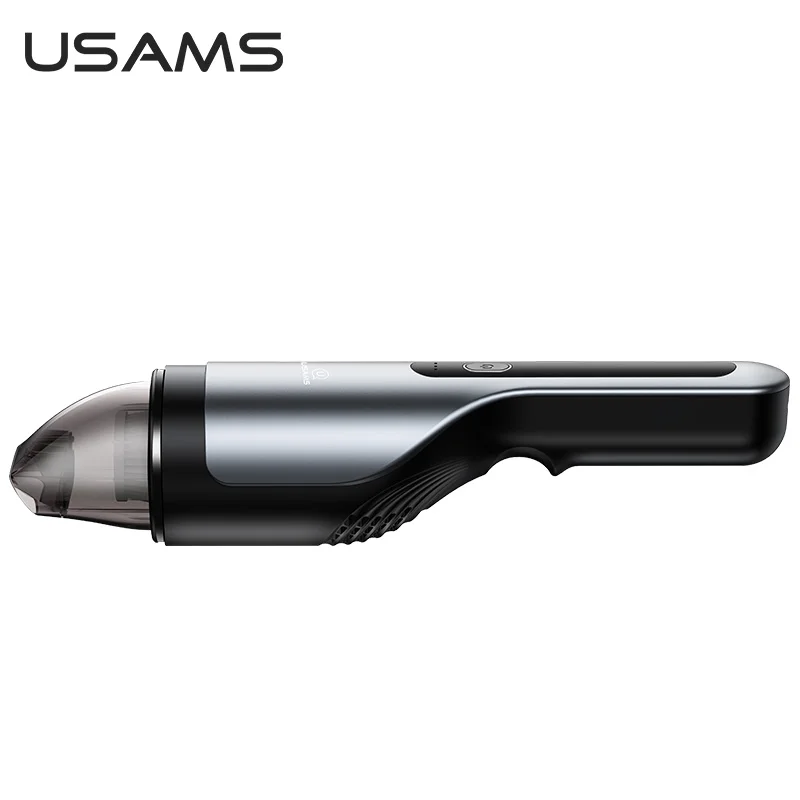 USAMS 5500Pa Strong Power Car Vacuum Cleaner USB Rechargeable Mini Cordless Dust Buster for Car Home Desk Keyboard
