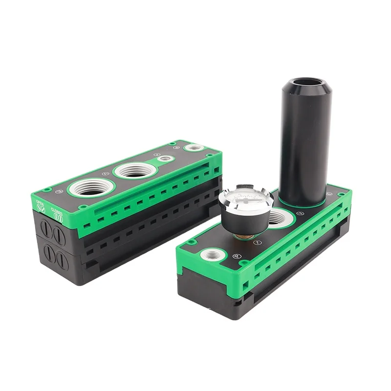 Multistage vacuum generator pneumatic big flow and suction VTM VTL VTS series integrated negative pressure vacuum pump