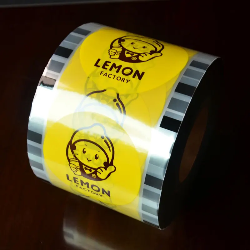 bubble tea sealing filmcup sealing film roll heat sealing film for sale