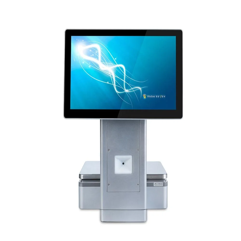 All In one Touch Pos Weighing Scale Windows Cash Register for Fresh Store Weighing