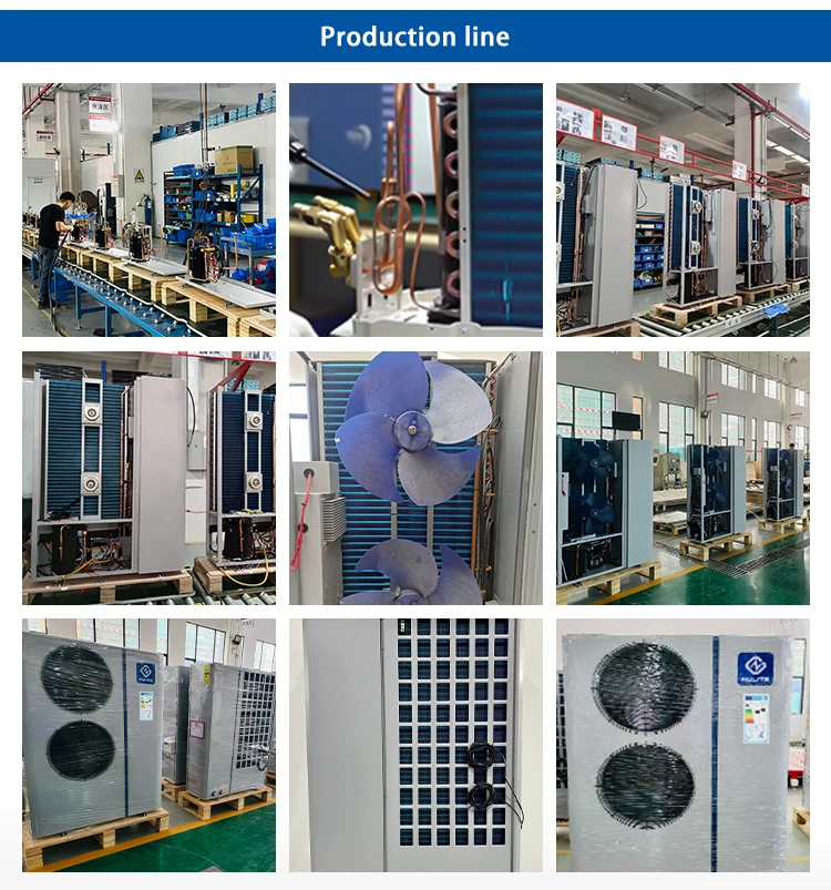 2024 New products high COP inverter R290 heat pump monoblock 8kw 12kw evi air source heat pump R290