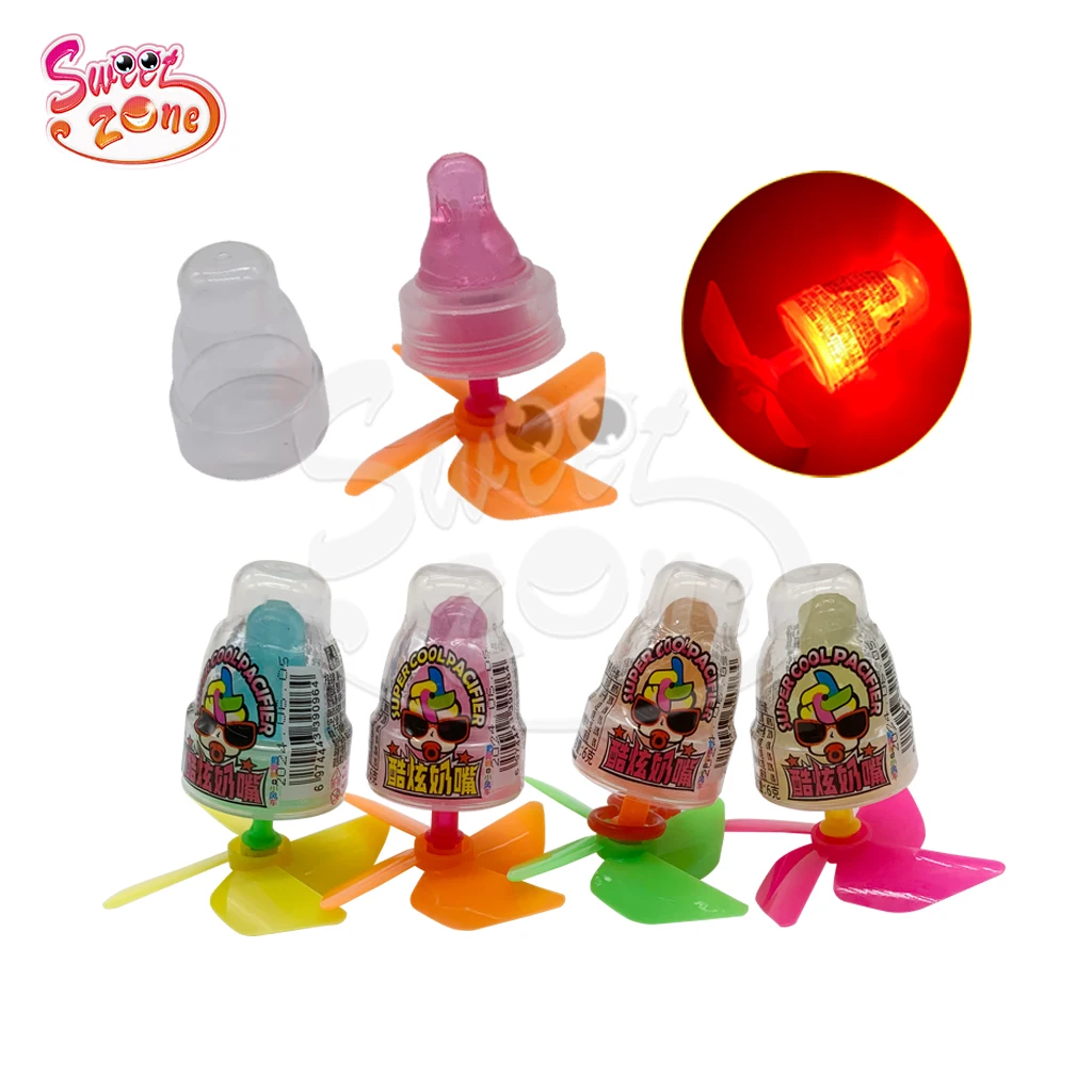 Wholesale oem plastic windmill shape nipple hard candy