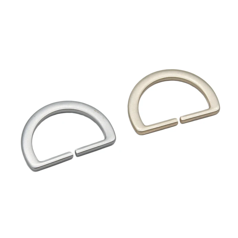 Large Size Man and Women D-rings Buckles Nickel-free Garment Plating Bags Custom Size Metal
