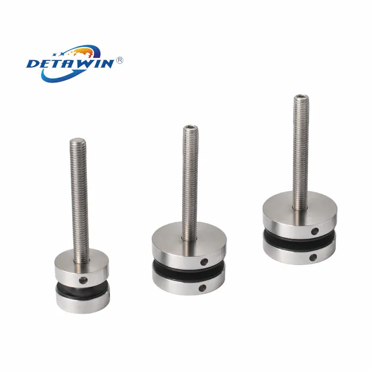 Factory Customization Adjustable Glass Standoff  Stainless Steel Glass Balustrade Standoff Glass Accessories