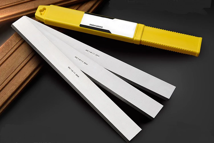 300*30*3mm HSS  W9 machine with straight edge flat carpenter blade Tungsten steel WOOD PLANER Planer blade