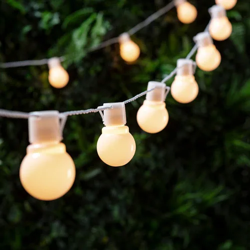 CE ROHS LED Projector Outdoor Light E27 Rubber Christmas Festoon Decoration String Light