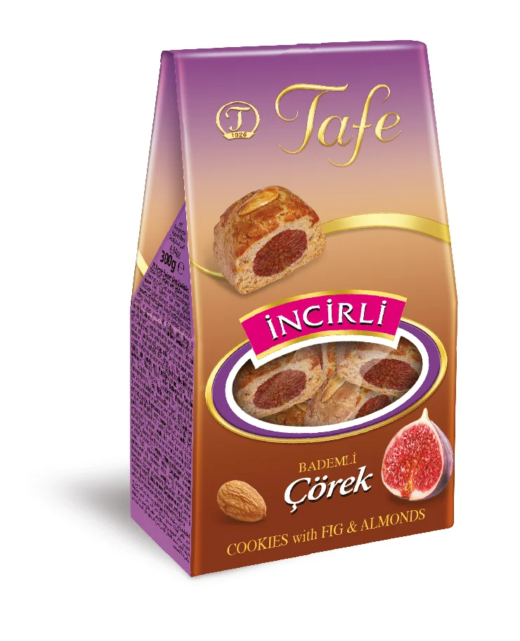 
Tafe Cookies with Figs and Almonds (Mamoul) 140g - 301 code 