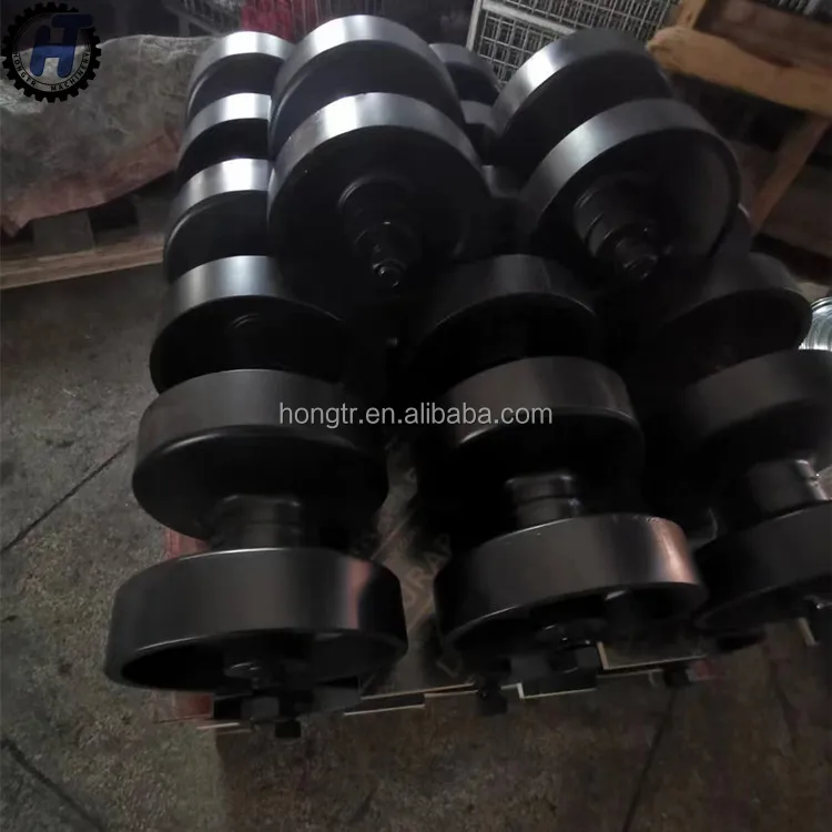 MST2000 bottom roller MST2200 track roller for Morooka agricultural machinery rubber track undercarriage parts 1-18350-0012
