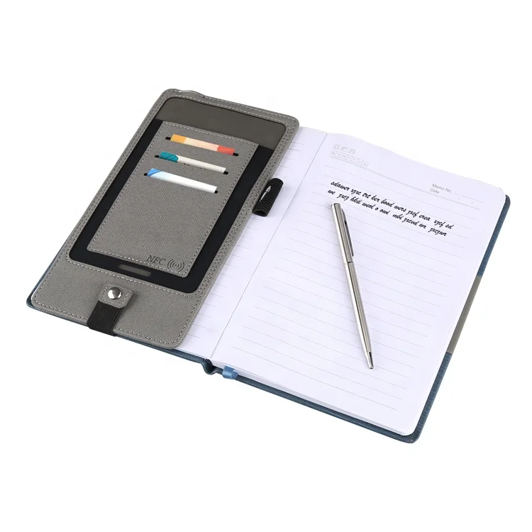 
2020 New Arrival Portable attached Wireless Charger with NFC notebook QI charging accessory 