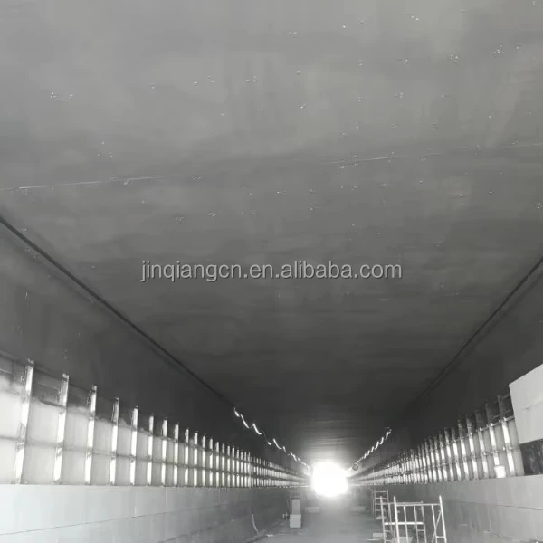 Lightweight 2440/3000/3600x1220x8-27mm Calcium Silicate Boards Fireproof RABT Tunnel Top System Used Fireproofing Applications