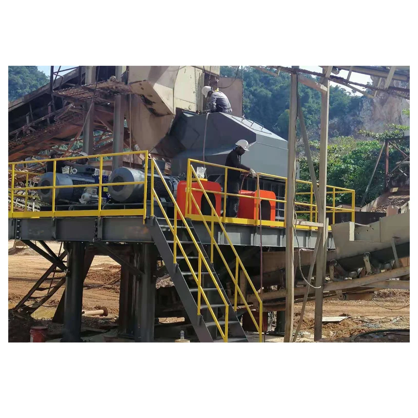 Tangshan Quarry Stone Mining Crusher Stone Crusher with Vibration Screen