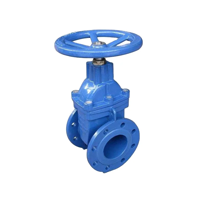 TKFM factory direct sale dn 80 steam power station flanged din cast iron epdm seal resilient gate valve