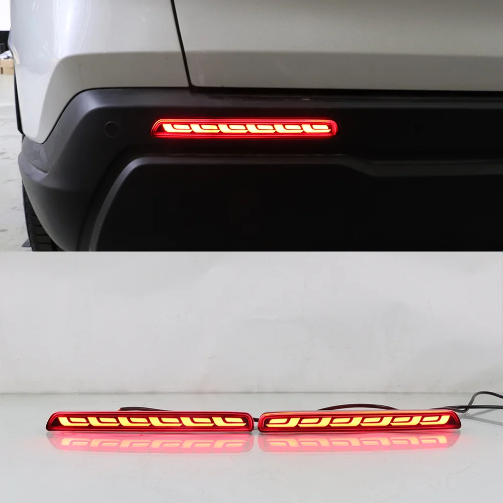 Auto Rear Light LED DRL Rear Bumper Tail Light Brake Lights Turn Signal Lamp Reflector For Honda CR-V 2023