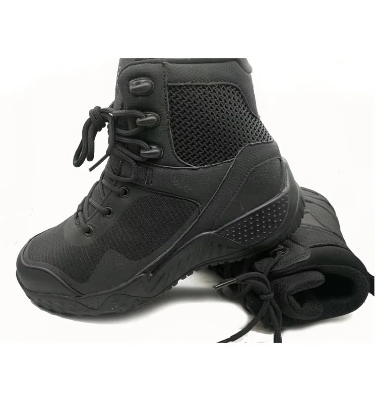 Victory supply Men boots desert shoe lace tactical ankle boots