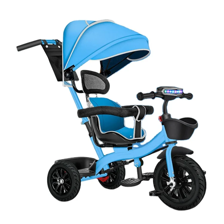 Лидер продаж, многофункциональный новый стиль, детский трехколесный велосипед для мальчиков и девочек 4 в 1