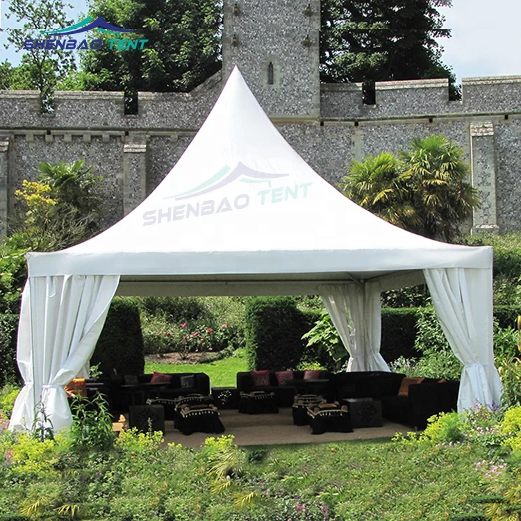 Advanced Quality Outdoor white Pagoda Tent Custom Size Event Party Tent Wedding Tent