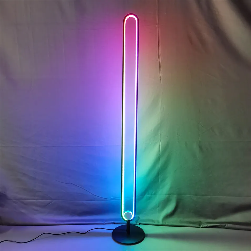 
Simple Design Modern Standing Lamp floor lamp RGB remote control 