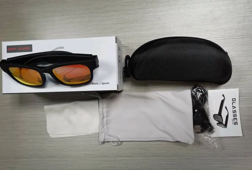 Spectacles Unisex Audio Smart Bluetooth Eyeglass Trendy Anti Radiation Eyewear