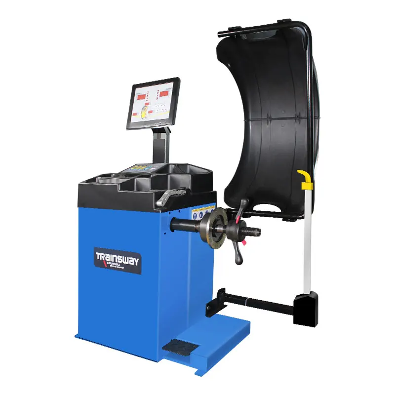 led display wheel balance with 3c wheel alignment and balancing machine