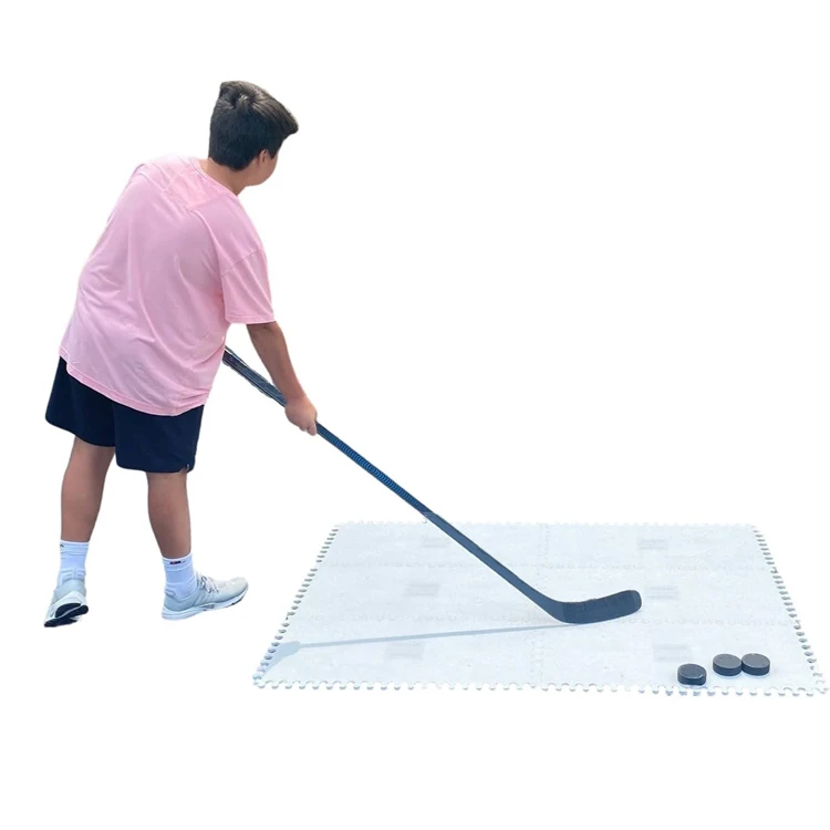 Fapre Bespoke Portable White Hdpe Uhmw Pe Skating Tiles Synthetic Ice Hockey Plastic Sheet Skating Floor Tiles For Skating Rink
