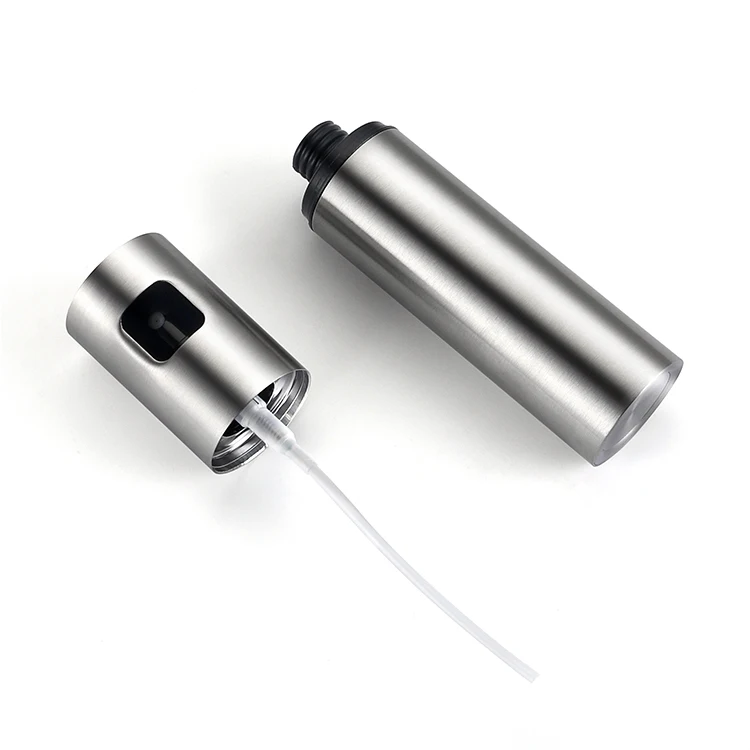 Stainless Steel Sprayer Olive Oil 100ml Salad Cooking Barbecue Leakproof Oil Sprayer Oil Bottle Sprayer