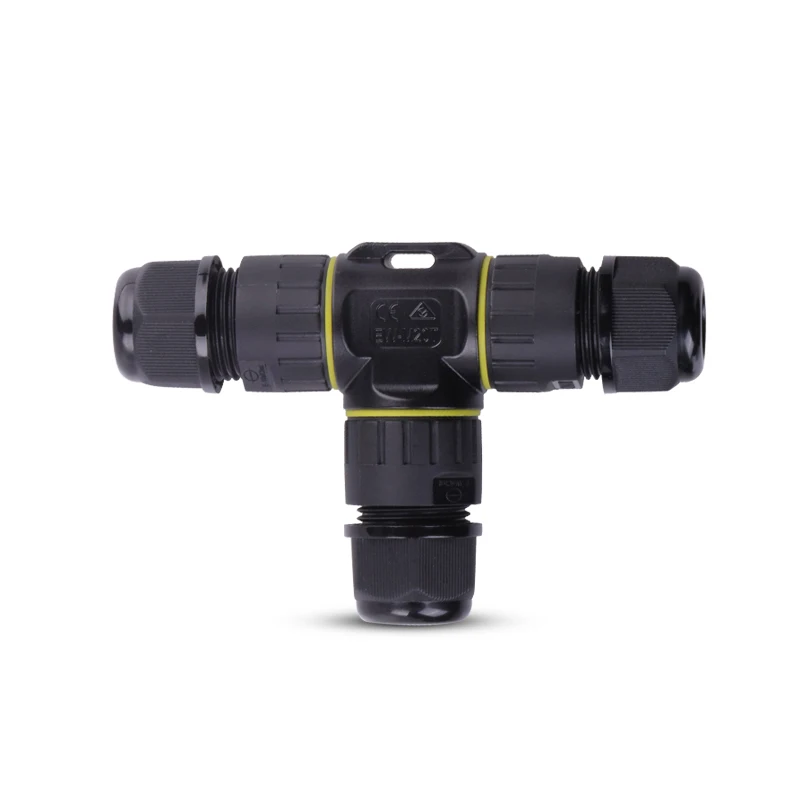 Лучшая цена электрические соединения пластик 3 Pin разъем Т