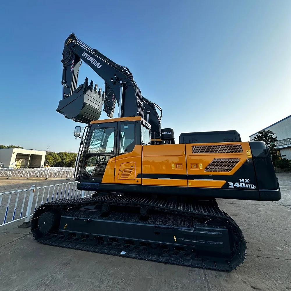Hyundai HX340 HD Гусеничные экскаваторы 20 тонн 32 тонны 35 оригинальная краска cummins двигатель для продажи