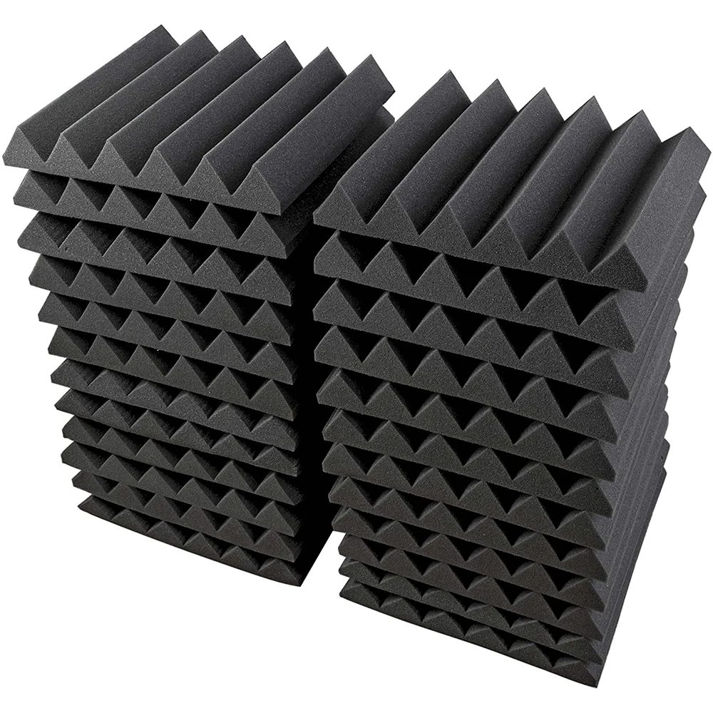 China manufacturer high density wedge wall panels sound proof foam panels
