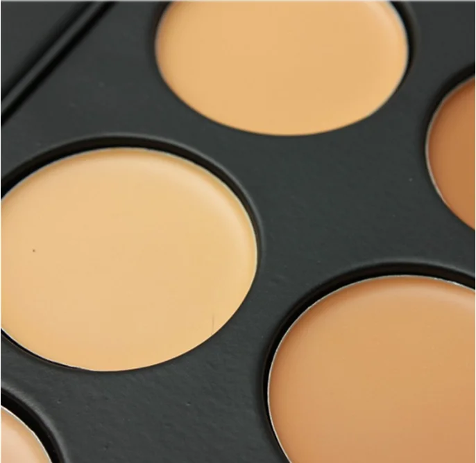 Wholesale private label 10 color concealer palette makeup contour palette face concealer Crulty-free