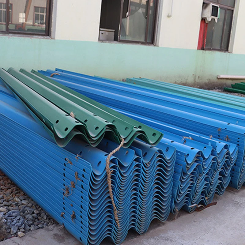Corrugated Beam Guardrail Metal Barrier Used Corrugated Steel Beam Guardrail Galvanized Steel Barriers Highway Guardrail Price