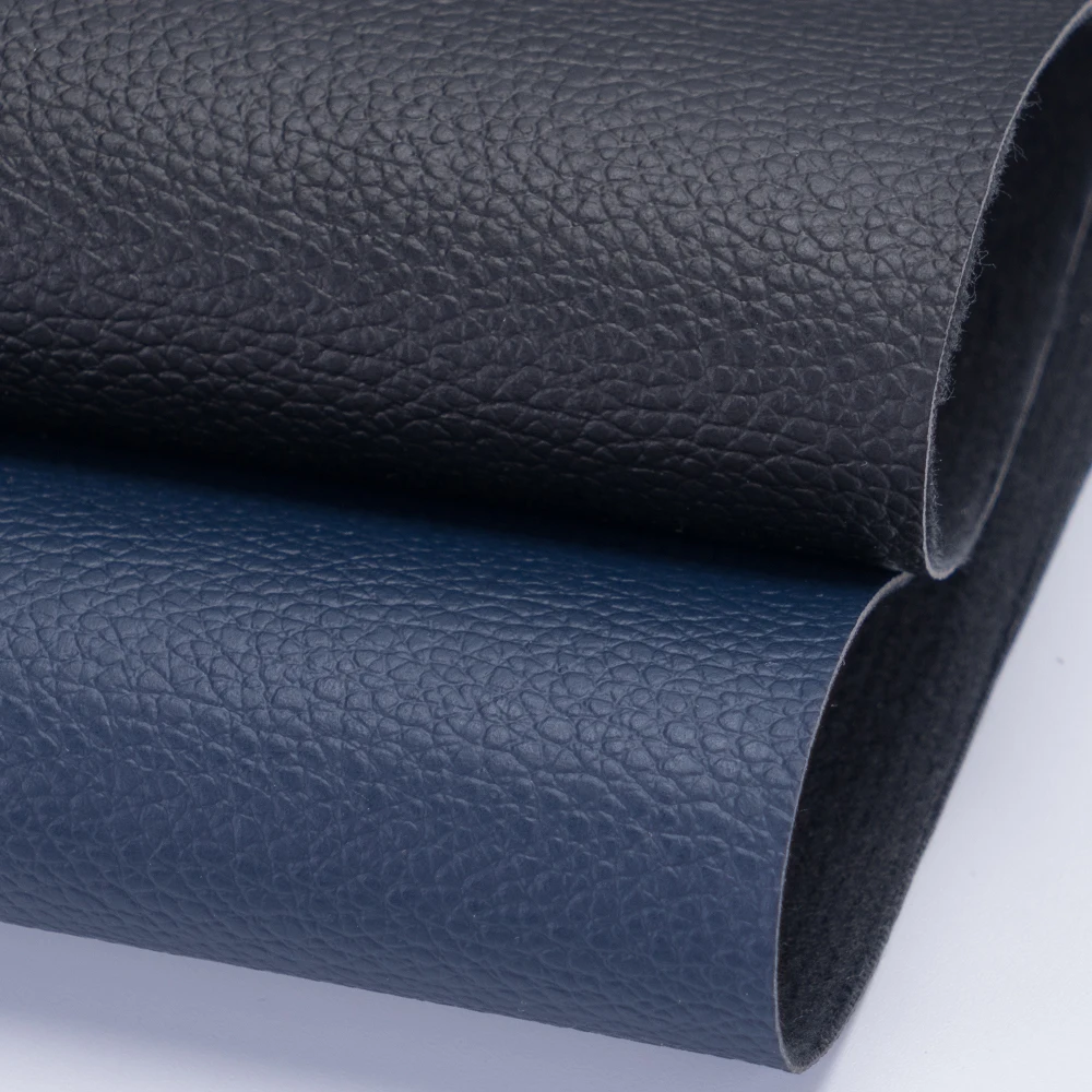 litchi texture faux leather fabric vinyl  synthetic leather for handbags for car seat
