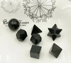 Russian Sub-Graphite Creative Engraving Diagram Energy Stone Jewelry Electronic Jewelry Shungit