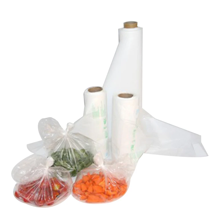 Good Quality Eco Friendly Shopping Plastic Bags Roll Customized Size And Color Clear Plastic Bags On Roll