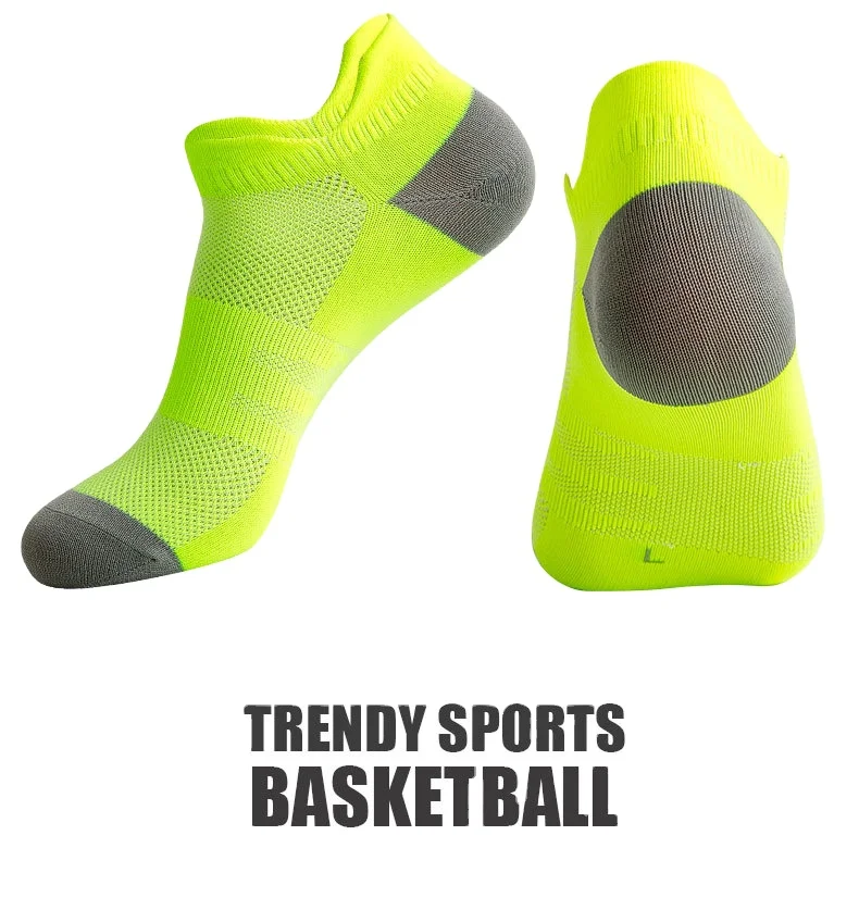 Sports Male Running Socks Female Shallow Mouth Fitness Thin Short Deodorant Socks Pressure Crew Socks