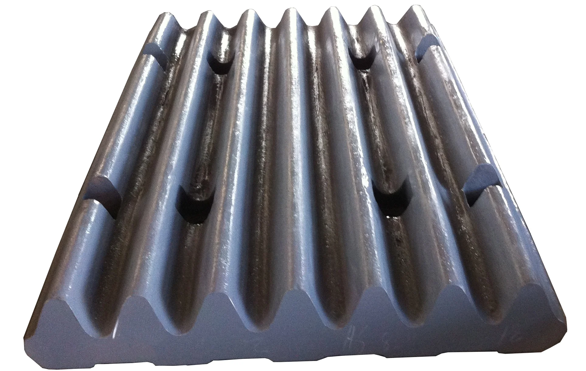 OEM Supply High Manganese Steel Crusher Fixed Jaw Plates Liner Crusher Wear Parts Tooth Plate