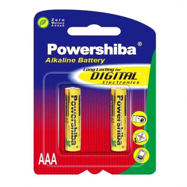 Factory Direct Alkaline 1.5V Lr03 Size AAA AA Am4 Dry Primary Battery with CE and RoHS