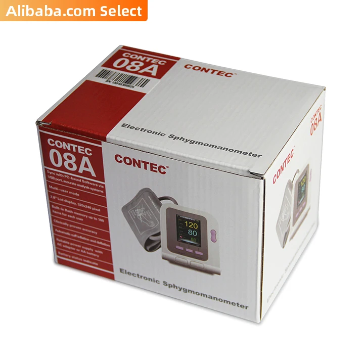 
Alibaba select Home & Pet Hospital Use Digital Blood Pressure BP Monitor(50pcs/CTN) 
