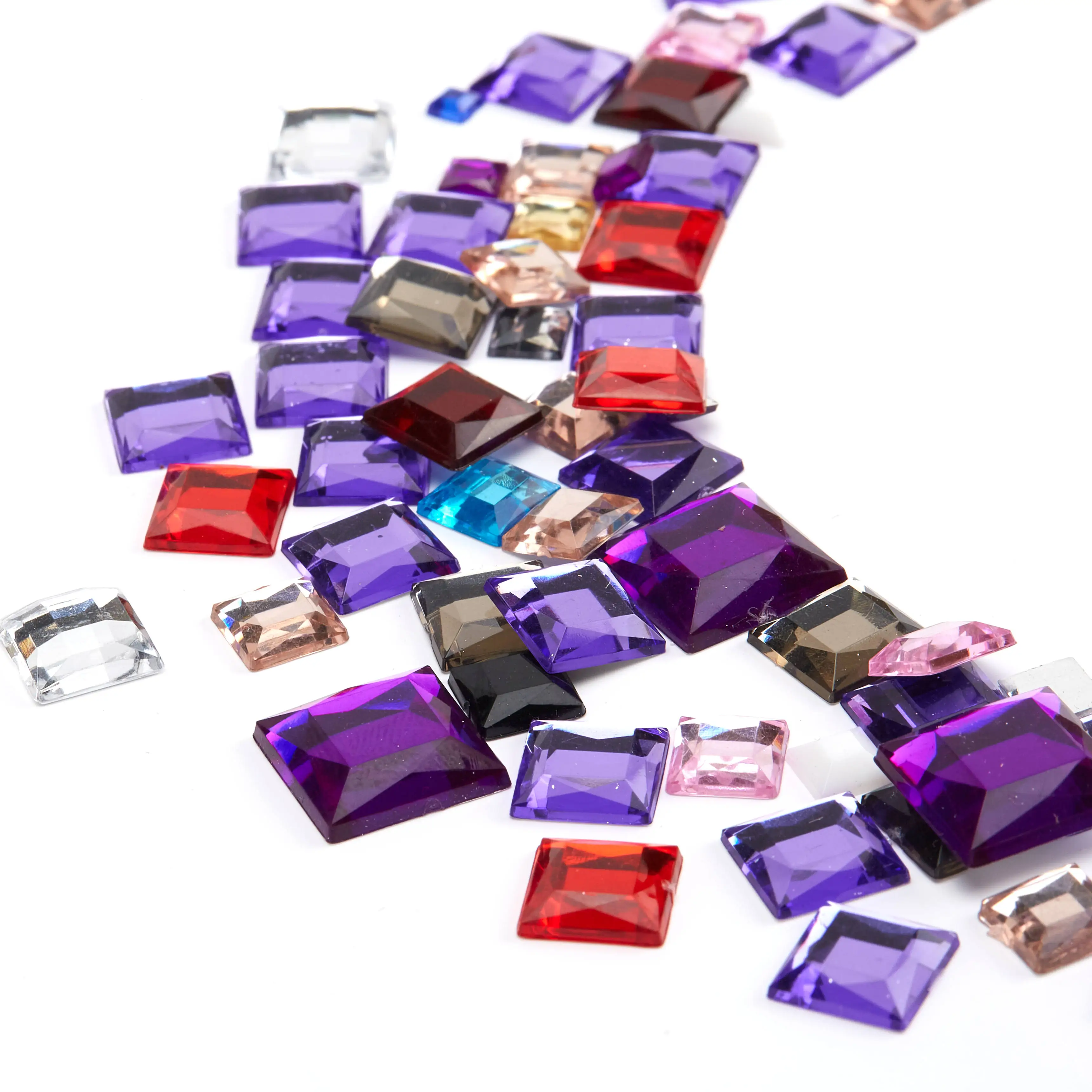 New arrival large crystal acrylic diamond gems beads gallant for board game