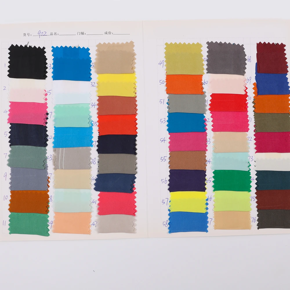 Retail wholesale Bulk-price customized woven silky 75gsm breathable plain-dyed 100% cupro fabric