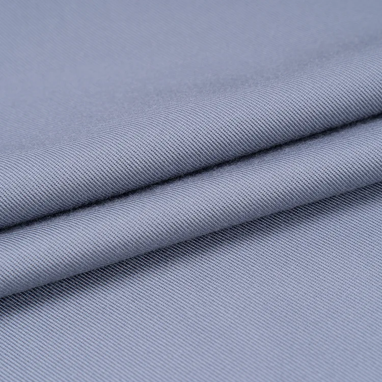 P1 Factory price solid dyed 100% Proviscose Coarse Drill fabric for shirt, skirt, clothing, etc